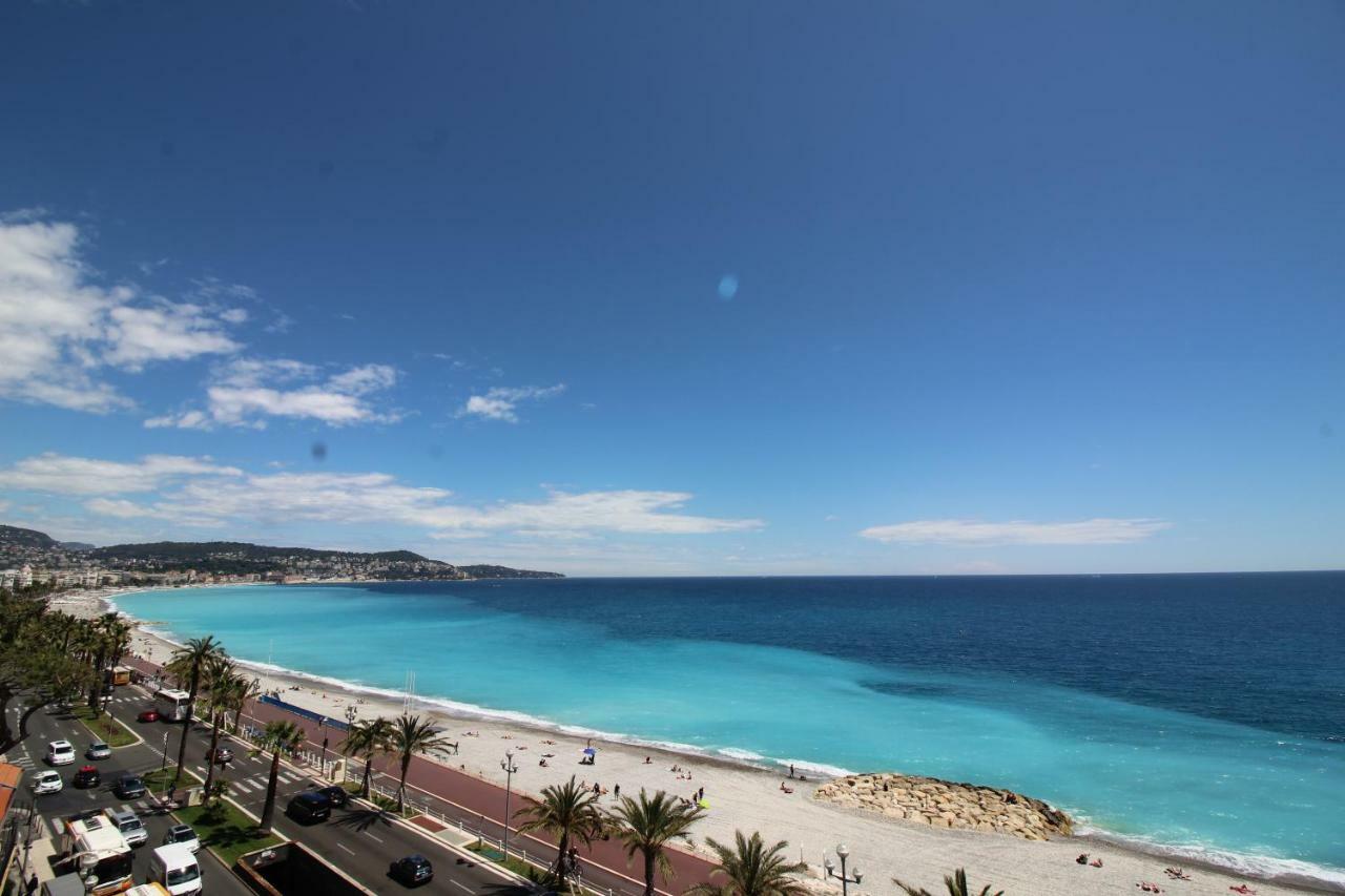 Nice Booking - Electra Vue Mer Balcon Dernier Etage Luaran gambar