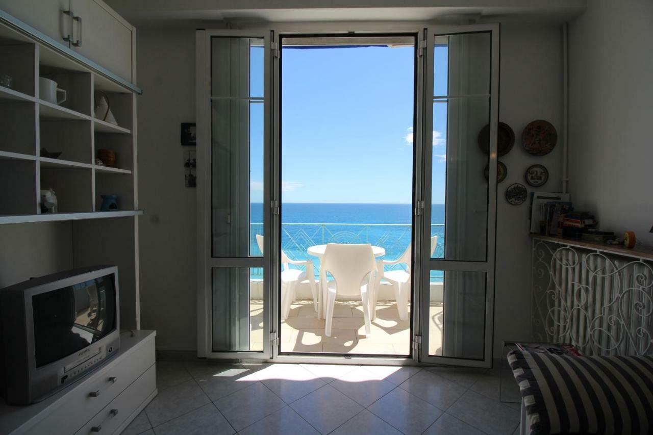 Nice Booking - Electra Vue Mer Balcon Dernier Etage Luaran gambar