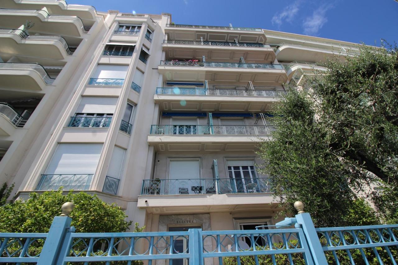 Nice Booking - Electra Vue Mer Balcon Dernier Etage Luaran gambar